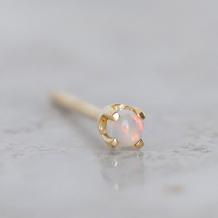 Tiny Opal Single Stud