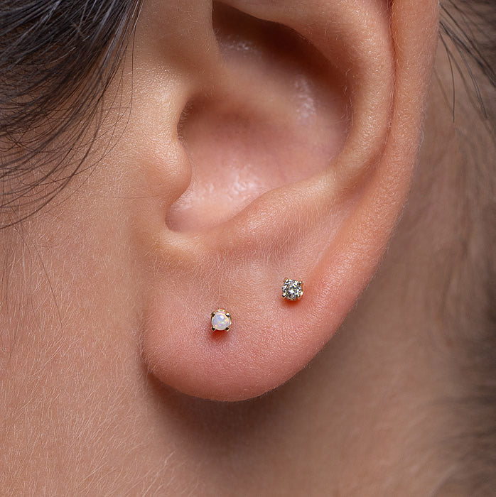Tiny Opal Single Stud